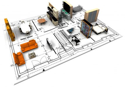 نقشه تاسیسات برقی ساختمان